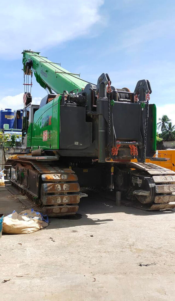 80 tons and 120 tons Crawler Crane